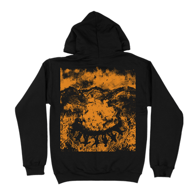 Infant Island "Obsidian Wreath" Black Hooded Sweatshirt
