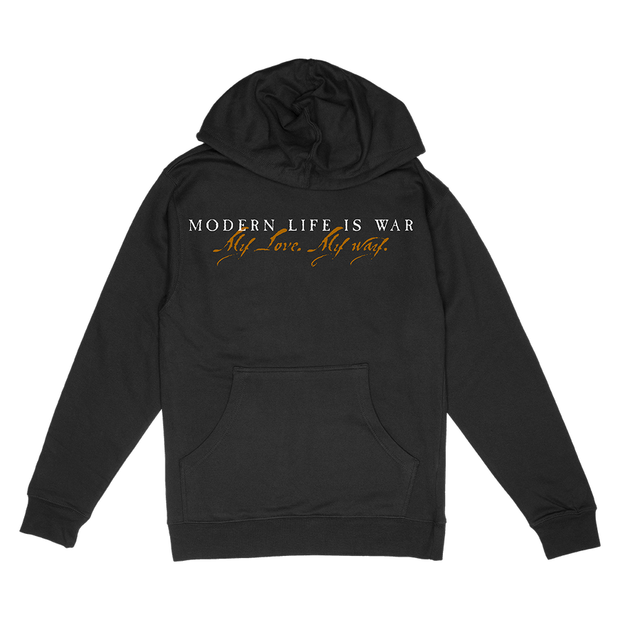 Modern Life Is War "First and Ellen" Black Hooded Sweatshirt