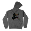 Nick Pyle "Fer-De-Lance" Charcoal Heather Hooded Sweatshirt