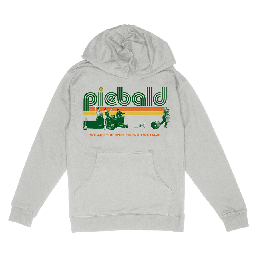 Piebald "King of the Road" Smoke Hooded Sweatshirt