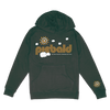 Piebald "Long Nights" Forest Green Hooded Sweatshirt