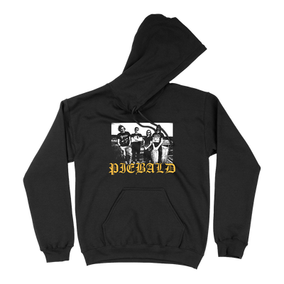 Piebald "Graveyard" Premium Black Hooded Sweatshirt
