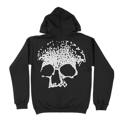 Planes Mistaken For Stars "Skull" Black Hooded Sweatshirt