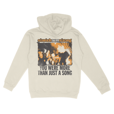 Stretch Arm Strong "For The Record" Bone Hooded Sweatshirt