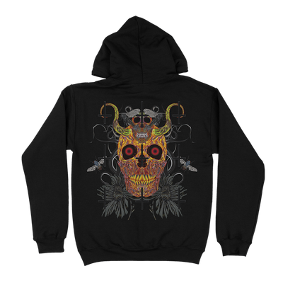 Seldon Hunt "Grinning Demon" Premium Black Hooded Sweatshirt