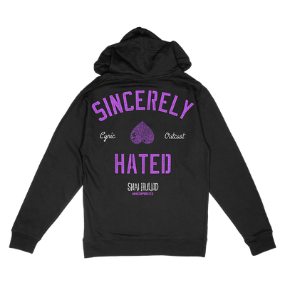 Shai Hulud "Just Can't Hate Enough" Black Hooded Sweatshirt