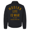 Modern Life Is War "Marshalltown Iowa" Insulated Black Work Jacket