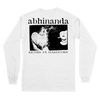 Abhinanda "Bjuder Pa Hardcore" White Longsleeve