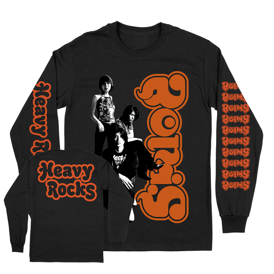Boris "Heavy Rocks" Premium Black Longsleeve