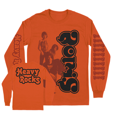 Boris "Heavy Rocks" Premium Orange Longsleeve