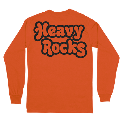 Boris "Heavy Rocks" Premium Orange Longsleeve