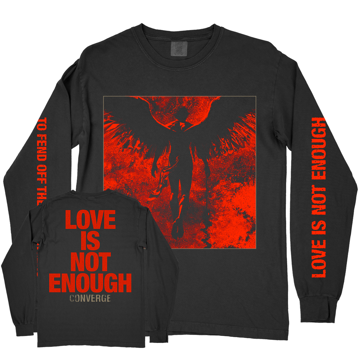 Converge "Dark Angel" Premium Black Longsleeve
