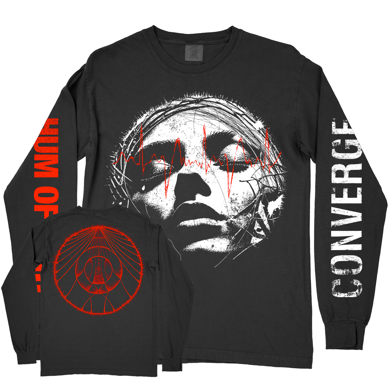 Converge "Hum Of Hurt: Agni II" Premium Black Longsleeve
