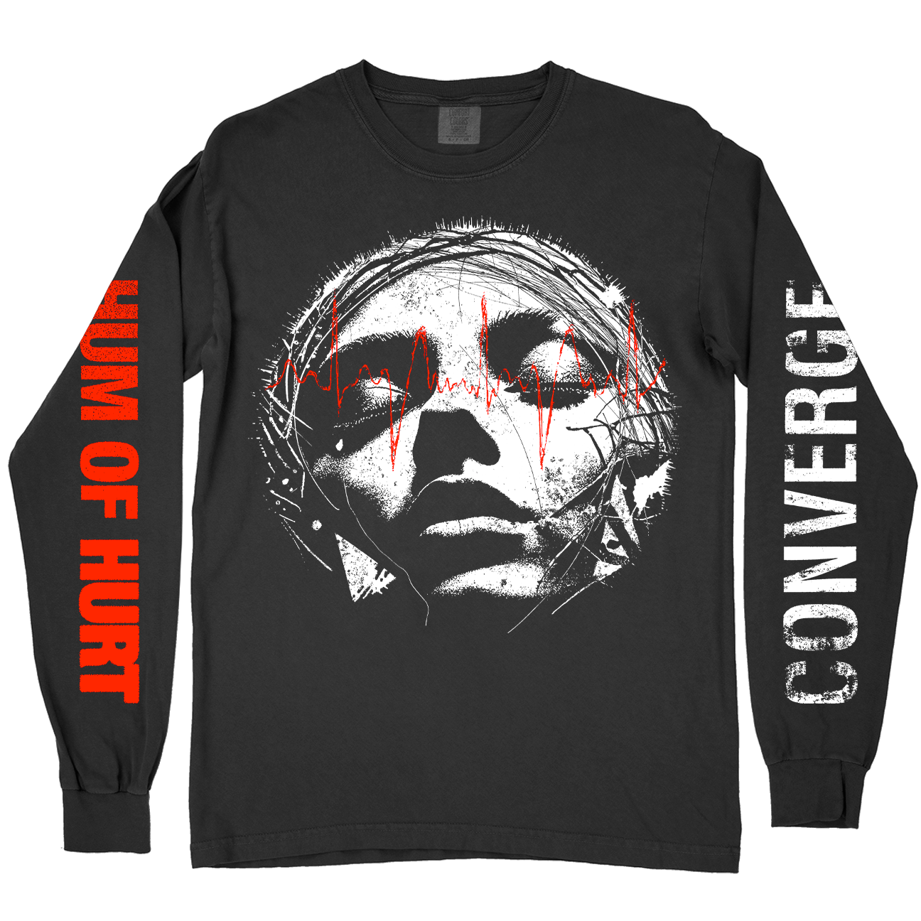 Converge "Hum Of Hurt: Agni II" Premium Black Longsleeve