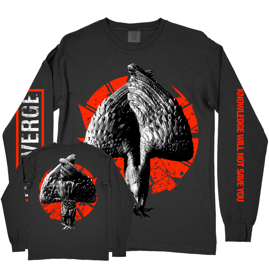 Converge "Knowledge Will Not Save You" Premium Black Longsleeve