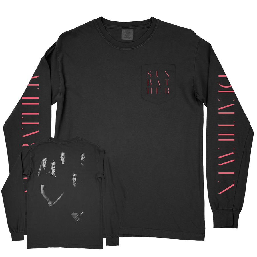 Deafheaven "Sunbather: 2023" Premium Black Pocket Longsleeve