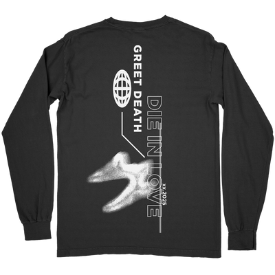 Greet Death "Dog" Premium Black Longsleeve