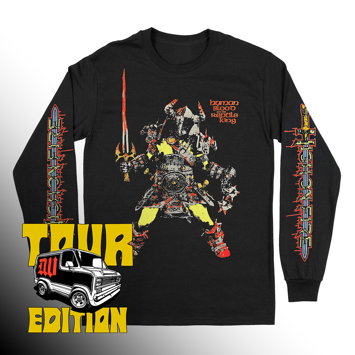 High On Fire "Sword" Black Longsleeve