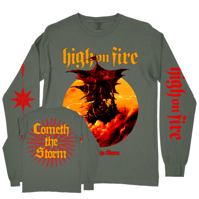 High On Fire "Cometh The Storm" Hemp Premium Longsleeve