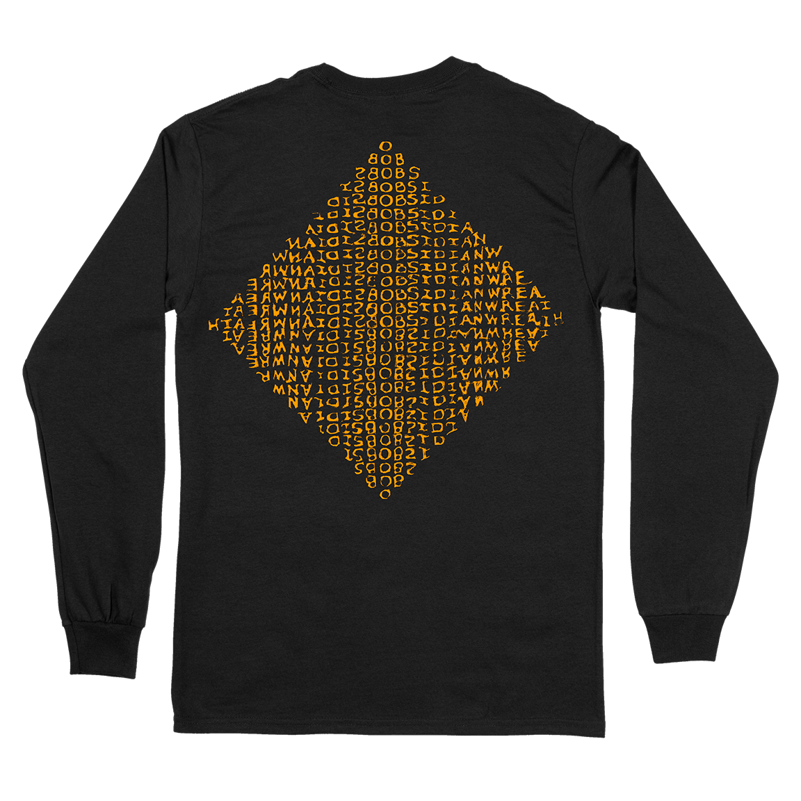 Infant Island "Obsidian Wreath" Black Longsleeve