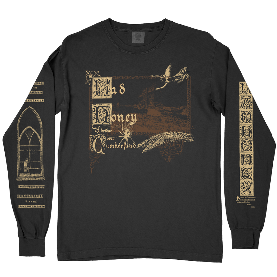 Mad Honey "Spider Bridge" Premium Black Longsleeve