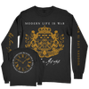 Modern Life Is War "My Love. My Way." Black Premium Longsleeve