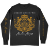 Modern Life Is War "My Love. My Way." Black Premium Longsleeve