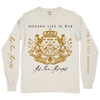 Modern Life Is War "My Love. My Way." Ivory Premium Longsleeve