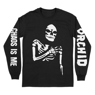 Orchid "Chaos Is Me" Black Longsleeve