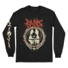 Pains "Jaws of Malice" Black Longsleeve Shirt