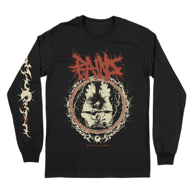 Pains "Jaws of Malice" Black Longsleeve Shirt
