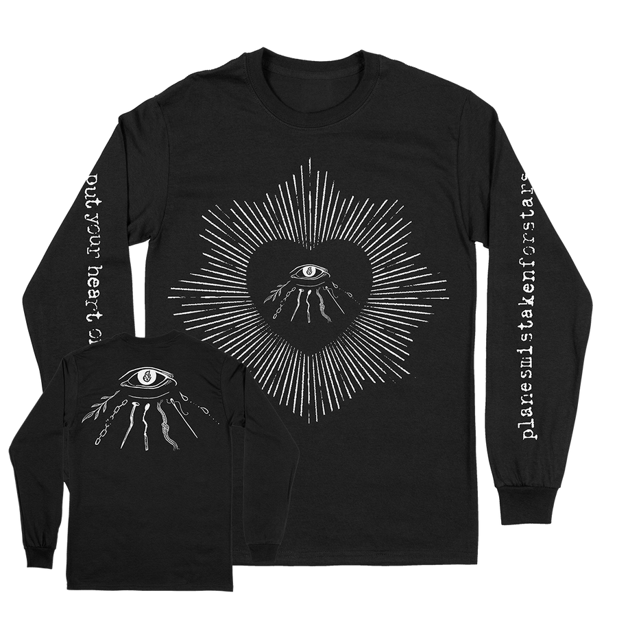Planes Mistaken For Stars "Eye & Heart" Black Longsleeve
