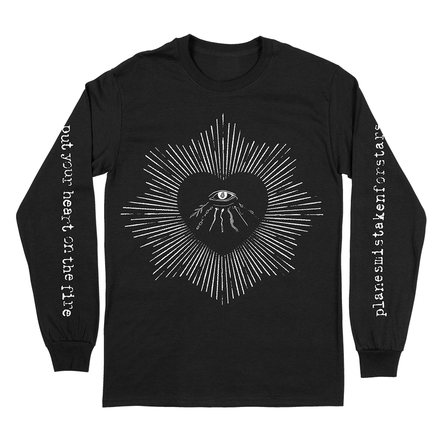 Planes Mistaken For Stars "Eye & Heart" Black Longsleeve