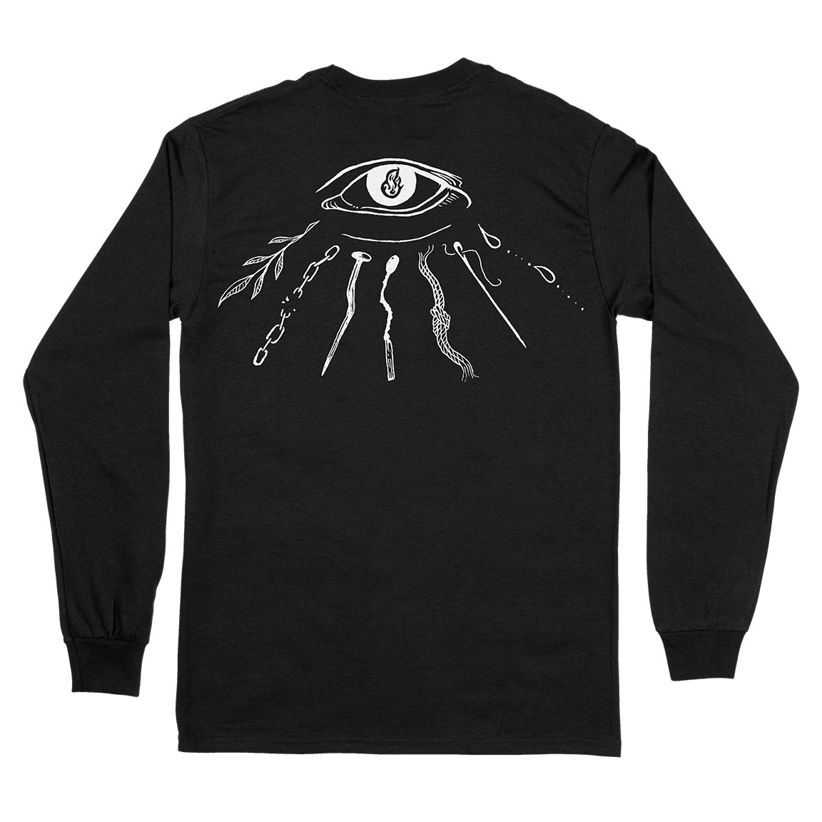Planes Mistaken For Stars "Eye & Heart" Black Longsleeve