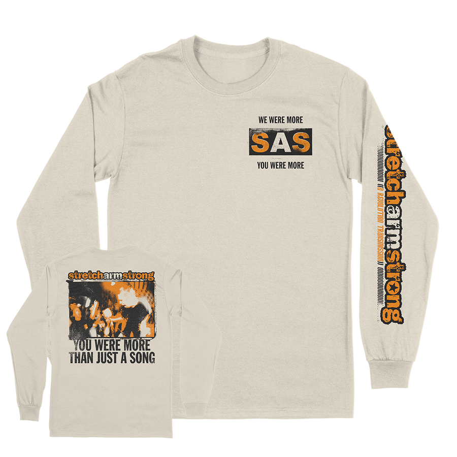 Stretch Arm Strong "For The Record" Natural Longsleeve