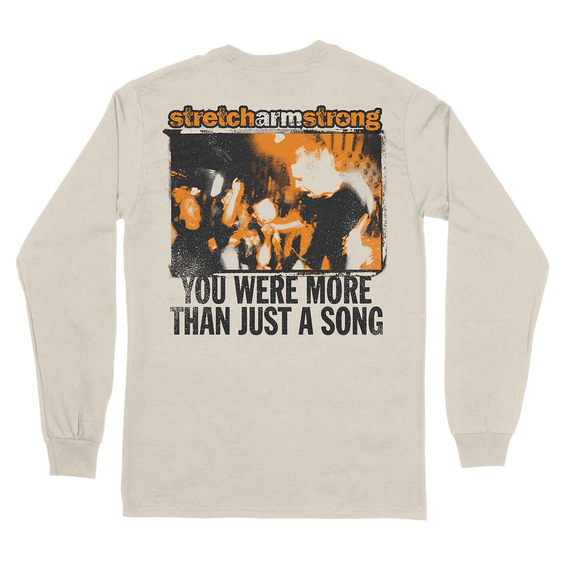 Stretch Arm Strong "For The Record" Natural Longsleeve