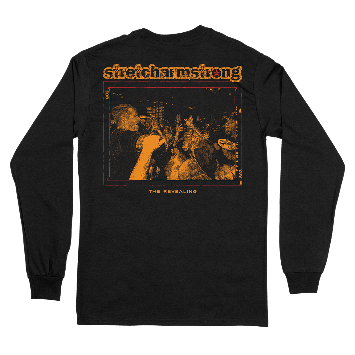 Stretch Arm Strong "The Revealing" Black  Longsleeve