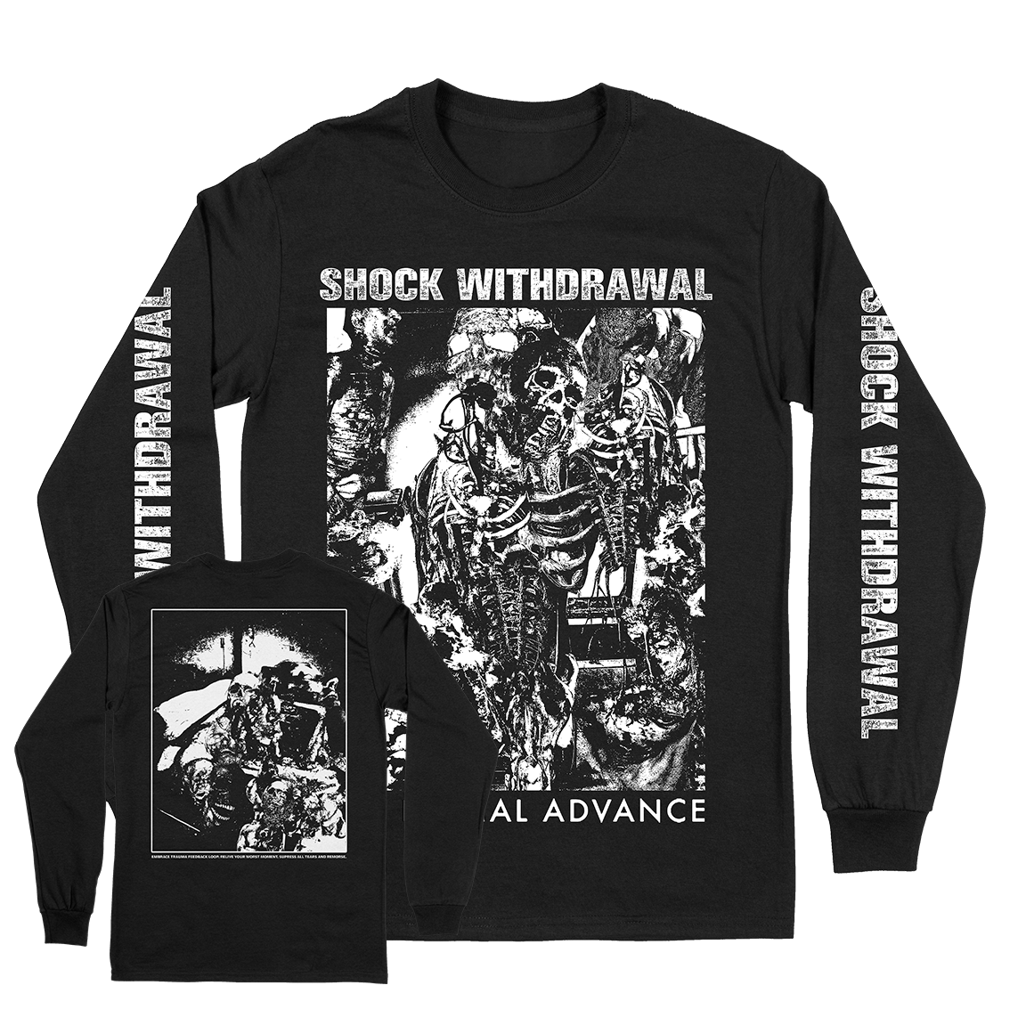 Shock Withdrawal "The Dismal Advance" Black Longsleeve