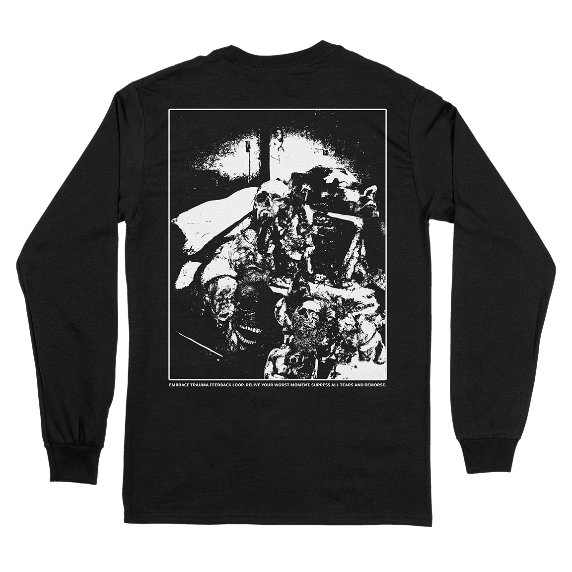 Shock Withdrawal "The Dismal Advance" Black Longsleeve