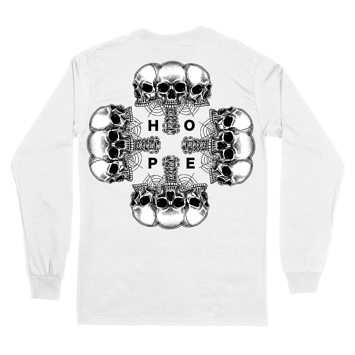 The Hope Conspiracy "CCM: Death Traitors" White Longsleeve