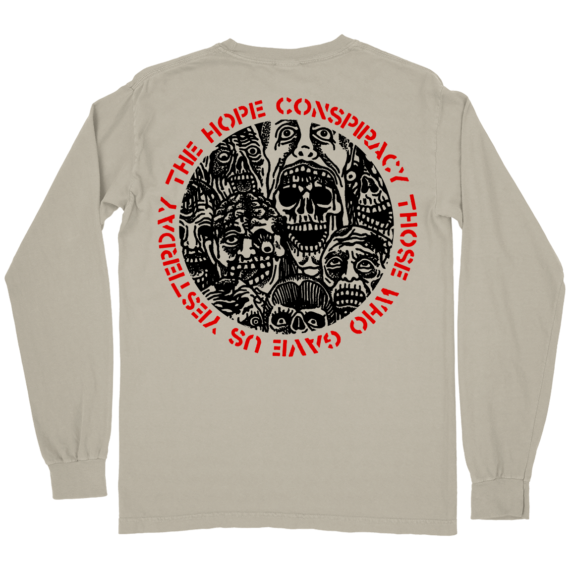 The Hope Conspiracy "Those Who Gave Us Yesterday" Sandstone Premium Longsleeve