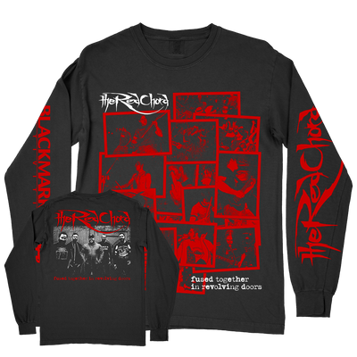 The Red Chord "Fused Collage" Black Premium Long Sleeve