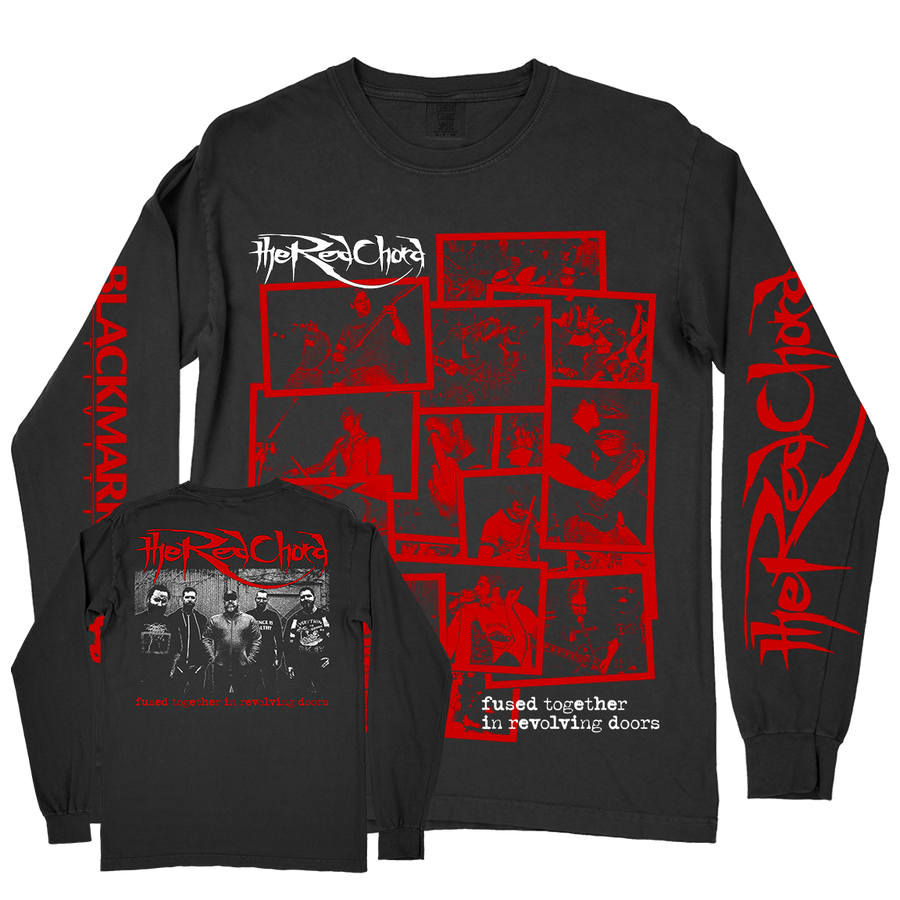 The Red Chord "Fused Collage" Black Premium Long Sleeve