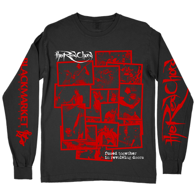 The Red Chord "Fused Collage" Black Premium Long Sleeve