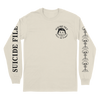 The Suicide File "Mad Magazine" Natural Longsleeve