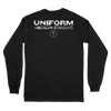 Uniform “American Standard” Black Longsleeve
