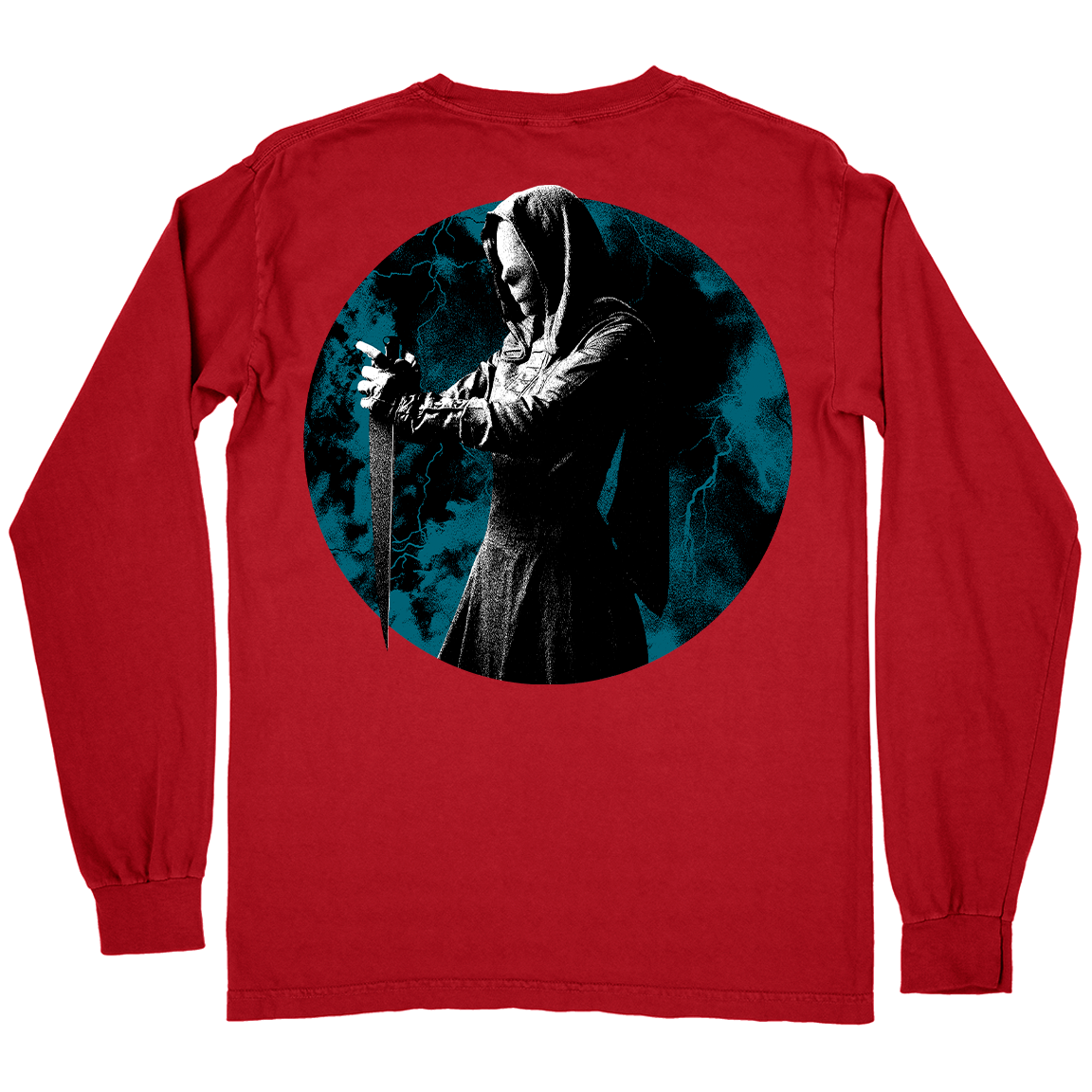 Umbra Vitae "Trumpet Of Death" Red Premium Longsleeve