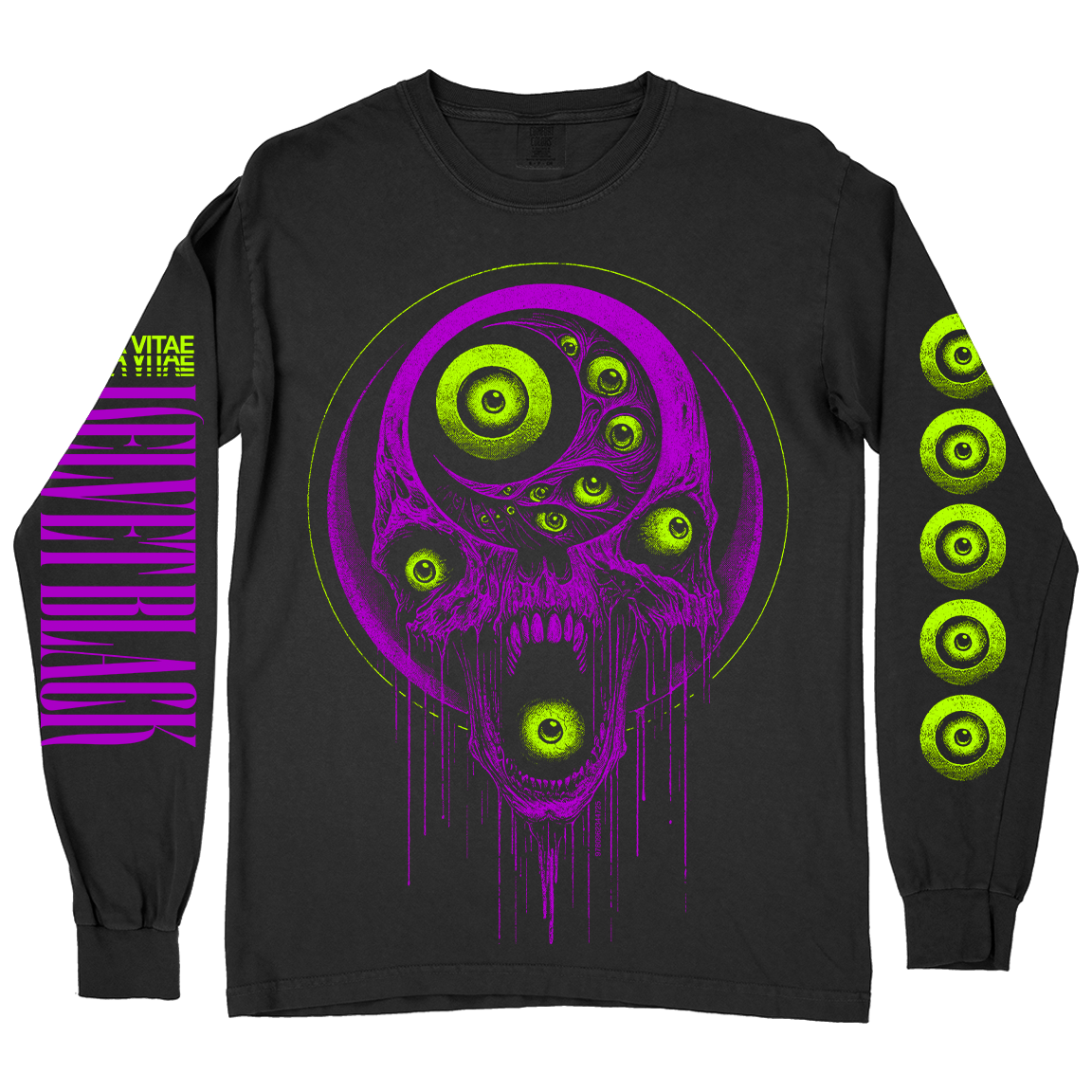 Umbra Vitae "Velvet Black" Black Premium Longsleeve