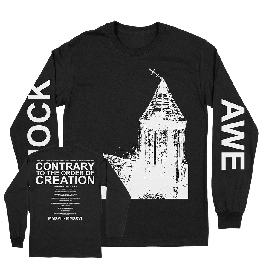 World Peace "Shock / Awe" Black Longsleeve