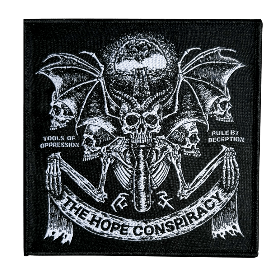 The Hope Conspiracy "Tools Of Oppression / Rule By Deception" Woven Patch
